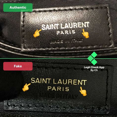 saint laurent fake stamp